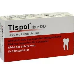 TISPOL IBU DD film -coated tablets, 10 pcs