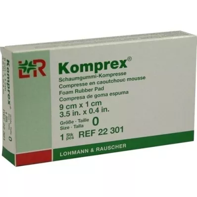 KOMPREX Foam rubber Kompr.gr.0 Nierenf., 1 pcs