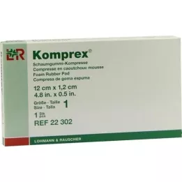 KOMPREX Foam rubber Kompr.gr.1 Nierenf., 1 pcs