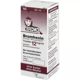 BROMHEXIN KREWEW MEUSELB.DROPFEL 12MG/ml, 50 ml