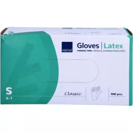 HANDSCHUHE latex unpowdered Small 4387, 100 pcs