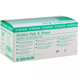 ALCOHOL PADS B.Braun Wabper, 100 pcs