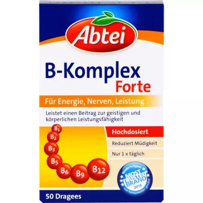 ABTEI Vitamin B Complex Forte Tab., 50 pcs