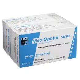 VISC OPHTAL sine eye gel, 120X0.6 ml