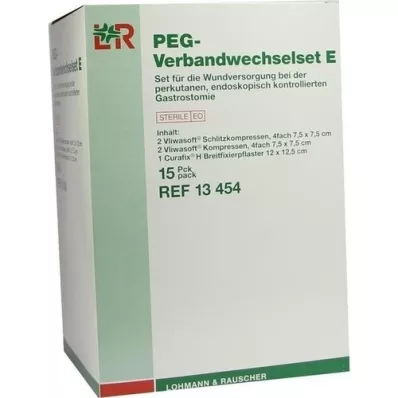 PEG Verbandwechsel Set E, 15 St