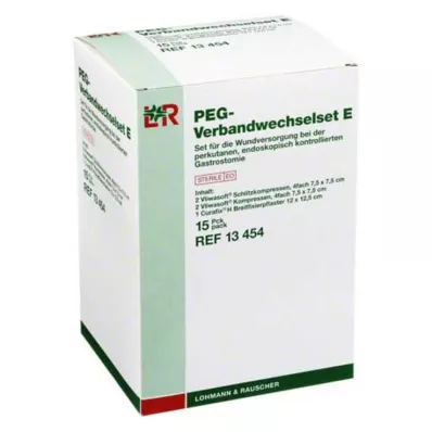 PEG Dressing Change Set E, 15 pcs