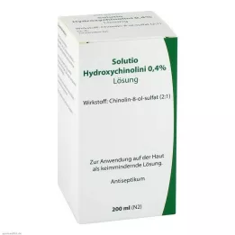 SOLUTIO HYDROXYCHINE. 0.4%, 200ml