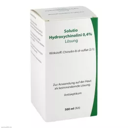 SOLUTIO HYDROXYCHINE. 0.4%, 500ml