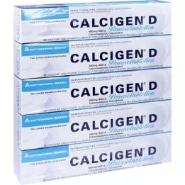 CALCIGEN D 600 mg/400 I.E. Jumper tablets, 100 pcs