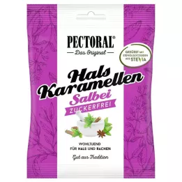 PECTORAL Sage Bonbons sugar-free, 60 g
