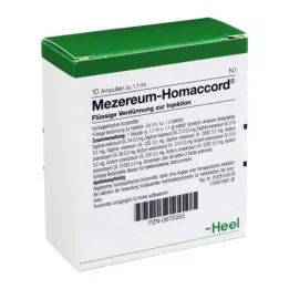 MEZEREUM HOMACCORD ampoules, 10 pcs