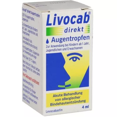 LIVOCAB direkt Augentropfen, 4 ml