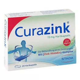 CURAZINK hard capsules, 20 pcs