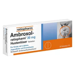 Ambroxolratiopharm 30 mg cough solder tablets, 20 pcs