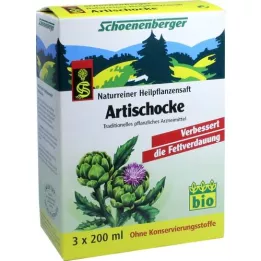 ARTISCHOCKENSAFT Schoenenberger, 3X200 ml