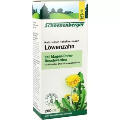 LÖWENZAHN SAFT Schoenenberger, 200 ml