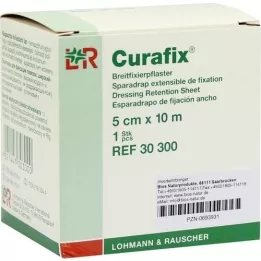 CURAFIX Fixing plaster 5 cmx10 m, 1 pcs