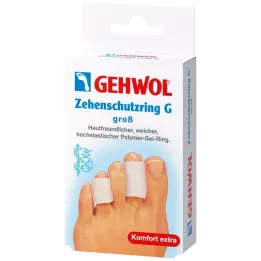 GEHWOL Polymer Gel Toe Protection Ring G large, 2 pcs