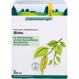 BIRKENSAFT Schoenenberger medicinal plant juices, 3X200 ml