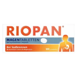 RIOPAN Stomach Tablets Chewable Tablets, 100 pcs