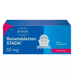 REISETABLETTEN STADA, 10 pcs