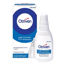 OTRIVEN 0.1% nasal spray for adults and school children, 10 ml