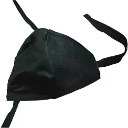 OHRENBINDE triangular medium black, 1 piece
