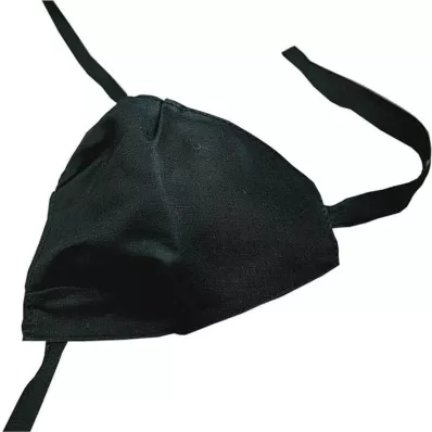 OHRENBINDE triangular medium black, 1 piece OHRENBINDE triangular medium black, 1 piece