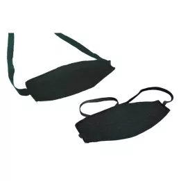 AUGENBINDE oval with black rubber band, 1 piece