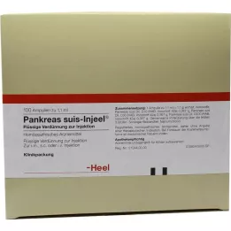 PANKREAS SUIS Injeel ampoules, 100 pcs