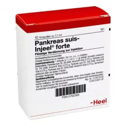 PANKREAS SUIS Injeel forte ampoules, 10 pcs