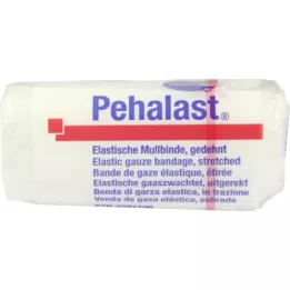 PEHA-LAST Mullbinde elastic 6 cmx4 m, 1 pcs