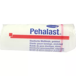 PEHA-LAST Mullbinde elastic 8 cmx4 m, 1 pcs