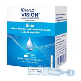 HYLO-VISION sine single dose pipettes, 20X0.4 ml