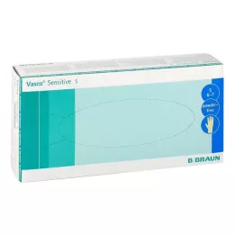 VASCO sensitive examination gloves size S, 100 pcs