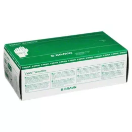 VASCO sensitive examination gloves size M, 100 pcs