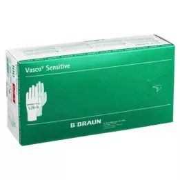 VASCO sensitive examination gloves size L, 100 pcs