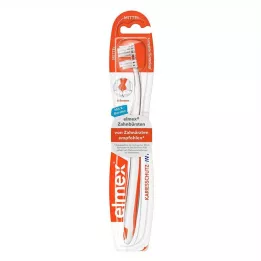 ELMEX interX Caries Protection Short Head Toothbrush Medium, 1 pc