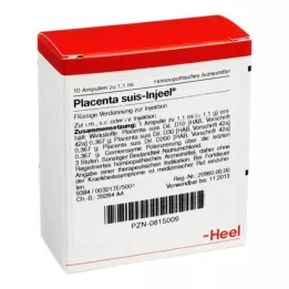 PLACENTA SUIS Injeel ampoules, 10 pcs