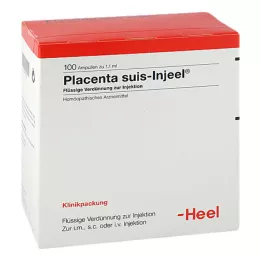 PLACENTA SUIS Injeel ampoules, 100 pcs