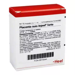 PLACENTA SUIS Injeel forte ampoules, 10 pcs