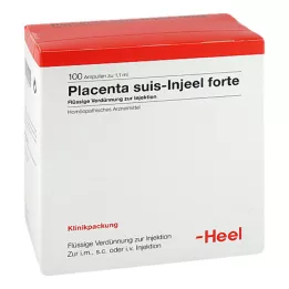 PLACENTA SUIS Injeel forte ampoules, 100 pcs