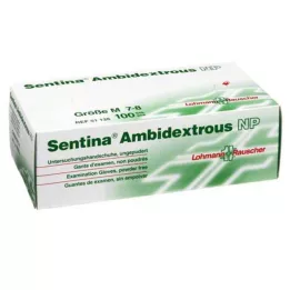 SENTINA Ambidextrous Unters.Hands.powderfree size M, 100 pcs