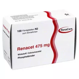 RENACET 475 mg film-coated tablets, 100 pcs
