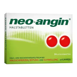 NEO-ANGIN Throat lozenges, 24 pcs