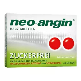 NEO-ANGIN Throat lozenges sugar-free, 24 pcs
