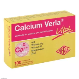 CALCIUM VERLA Vital film-coated tablets, 100 pcs