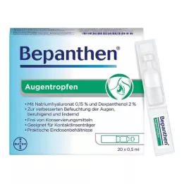 BEPANTHEN Eye drops, 20X0.5 ml