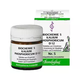 BIOCHEMIE 5 Kalium phosphoricum D 12 tablets, 80 pcs