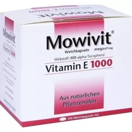 MOWIVIT Vitamine E 1000 capsules, 100 st